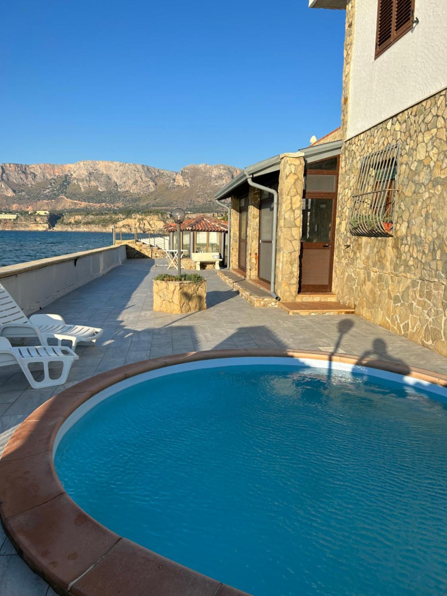 Willa Casa Vacanza Barbera - In Riva Al Mare Trappeto  Zewnętrze zdjęcie