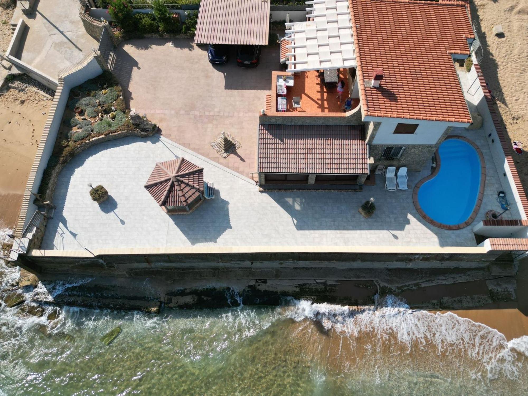 Willa Casa Vacanza Barbera - In Riva Al Mare Trappeto  Zewnętrze zdjęcie